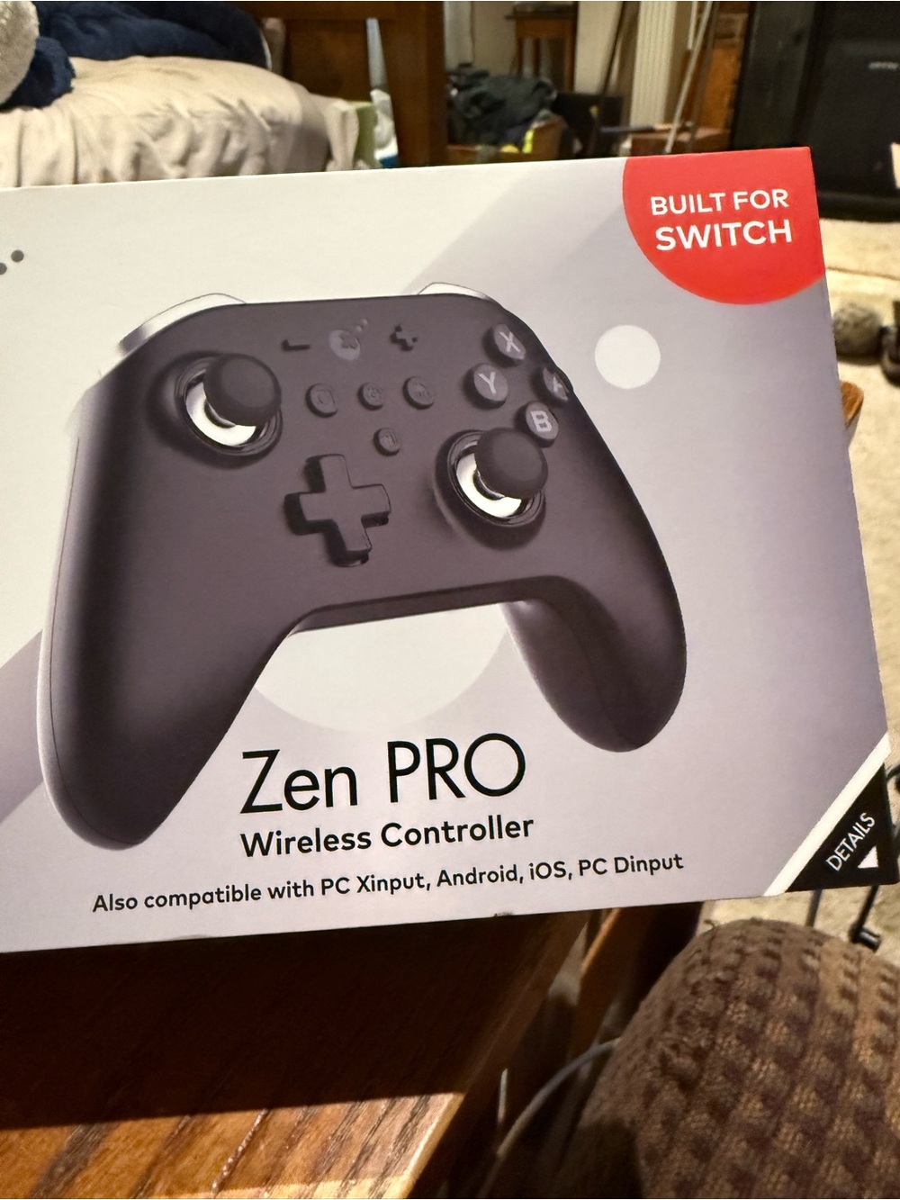 Wireless Controller for Switch — Black